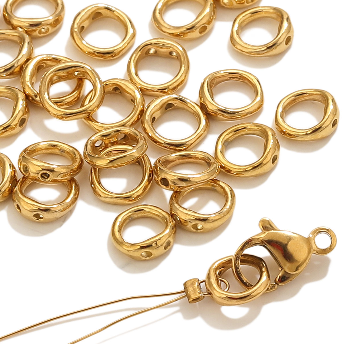 Jewelry Making Basics - 20 Buah Kait Konektor Ujung Gesper