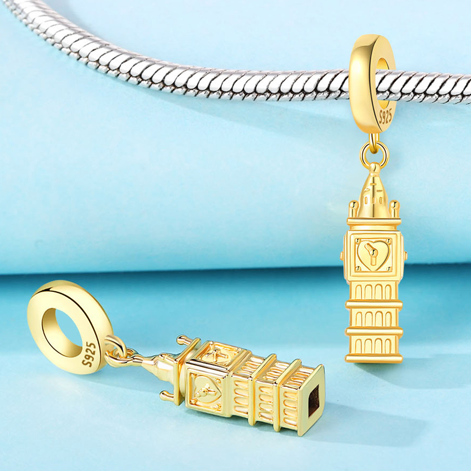 Jewelry Making In London - MISEFF Liontin London Big Ben Perak