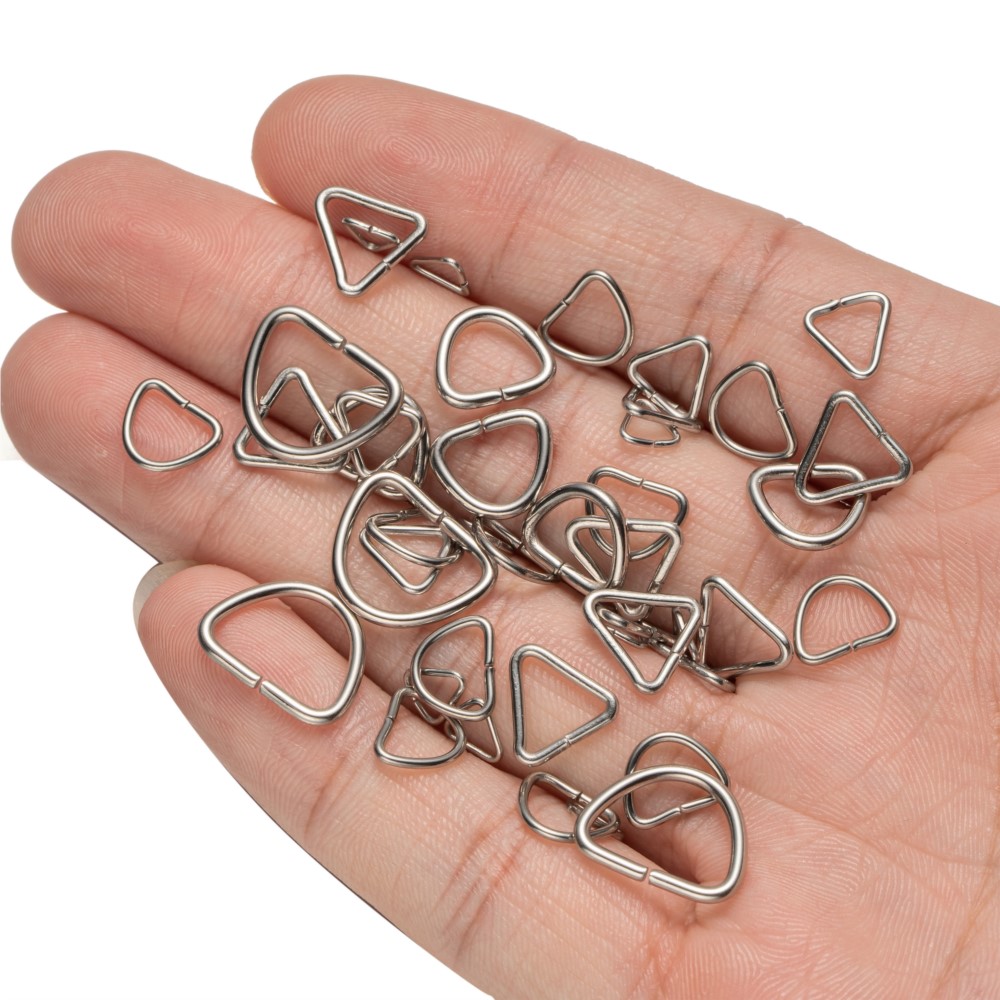 Jewelry Making Jump Rings - 100 pcs Cincin Loncat Segitiga Oval