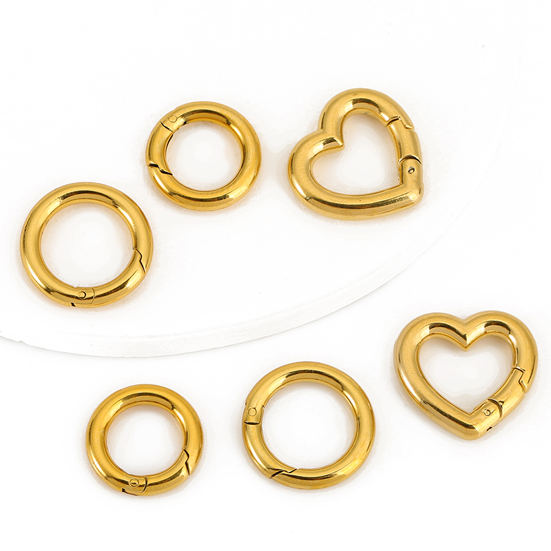 Jewelry Making Basics - 2 Buah Gesper Baja Tahan Karat
