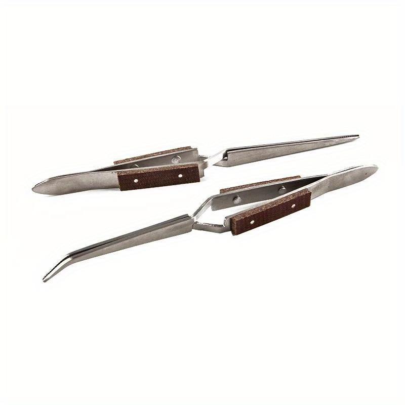 Jewelry Making Tool Kit - 2Pcs Set Pinset Isolasi Stainless Steel