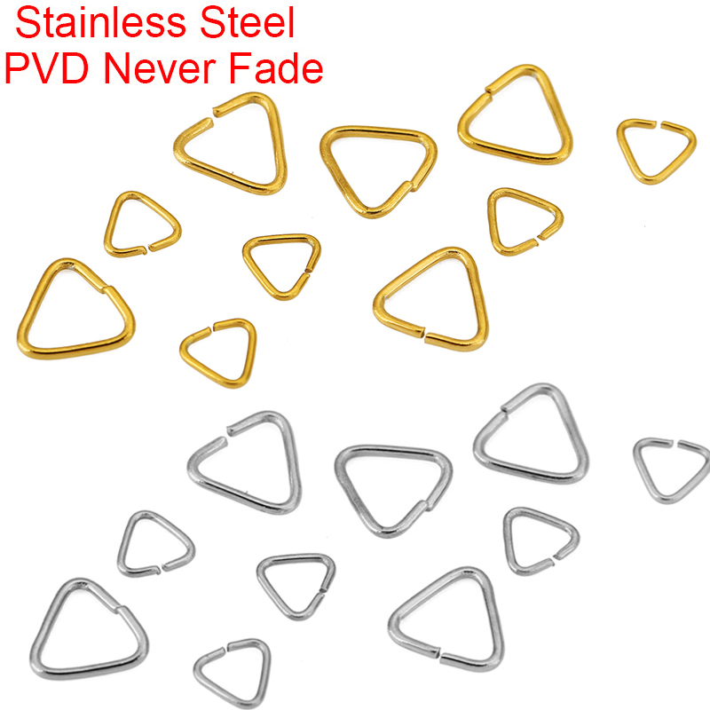 Jewelry Making Jump Rings - 50pcs 5mm 8mm Cincin Segitiga Baja