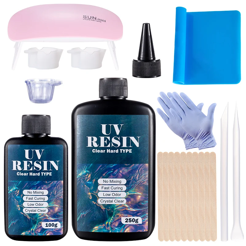 Jewelry Making Tool Kit - Kit Lem Resin UV Keras Lem