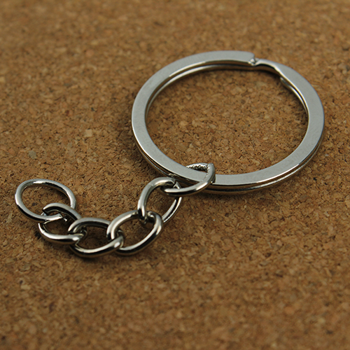 Jewelry Making Jump Rings - 5/20Set/Lot Gantungan Kunci Logam Bulat dengan