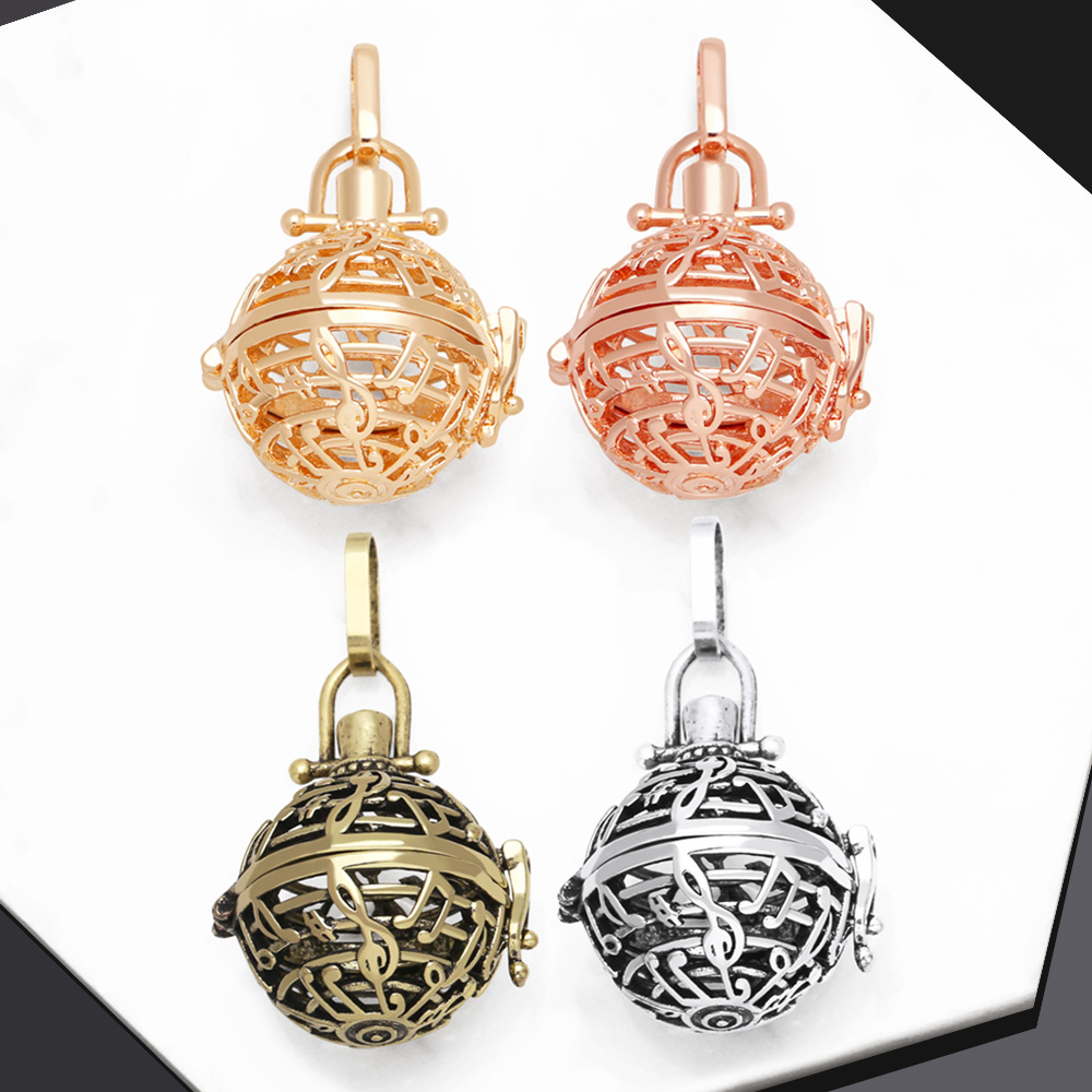 Jewelry Making Notes - OCESRIO Liontin Bola Harmoni Catatan Musik