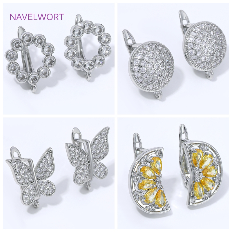 Jewelry Making Basics - Perlengkapan Anting Bentuk Kipas Berlapis Emas