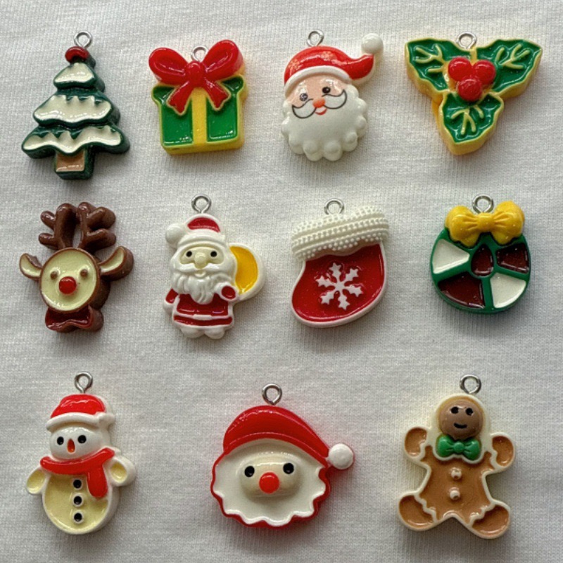 Jewelry Making Resin - 10 Buah Liontin Resin Seri Kartun