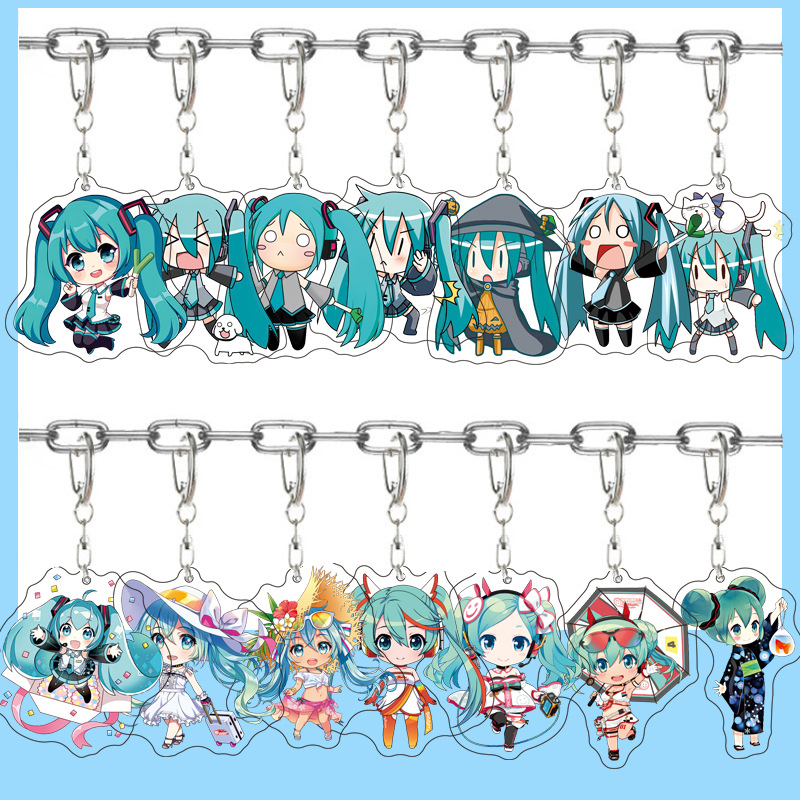 Jewelry Making Resin - Hatsune Miku Anime Akrilik Figur Lucu
