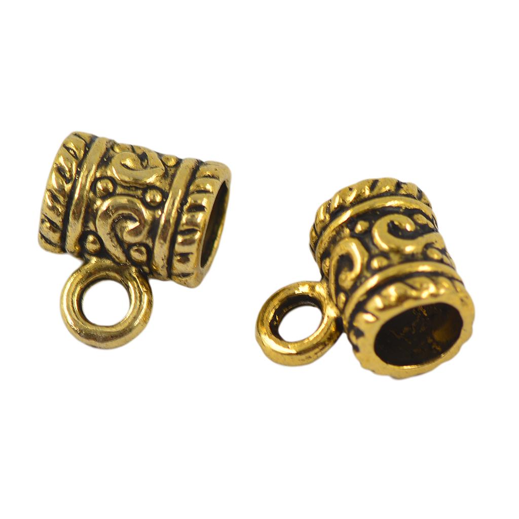 Jewelry Making In Bali - 50 buah manik-manik spacer bunga aster