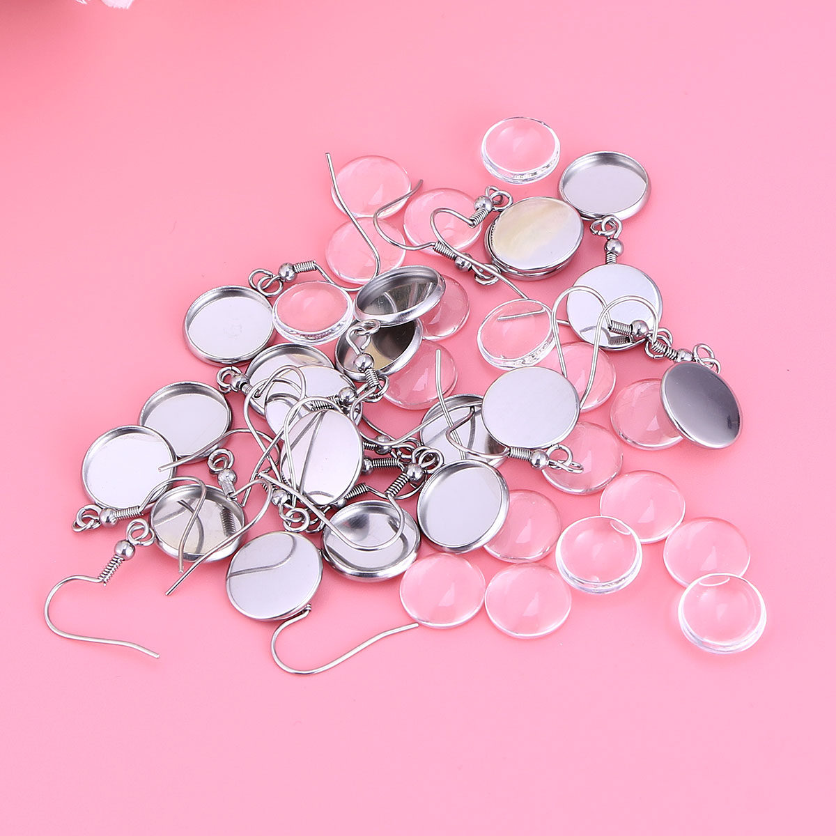 20 buah Kait Kawat Anting Baja - Jewelry Making Birthday Party ulasan dan harga