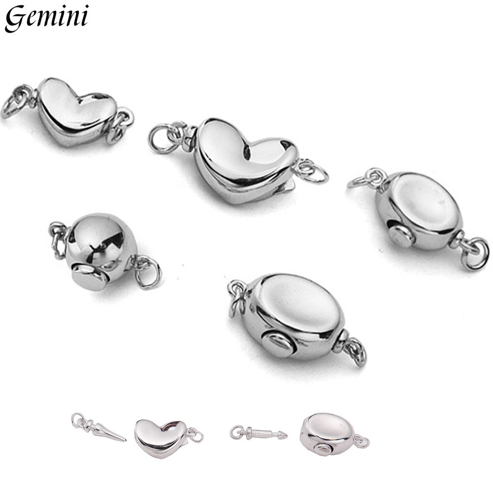 2 Buah Konektor Gesper Bentuk  - Jewelry Making Silver ulasan dan harga