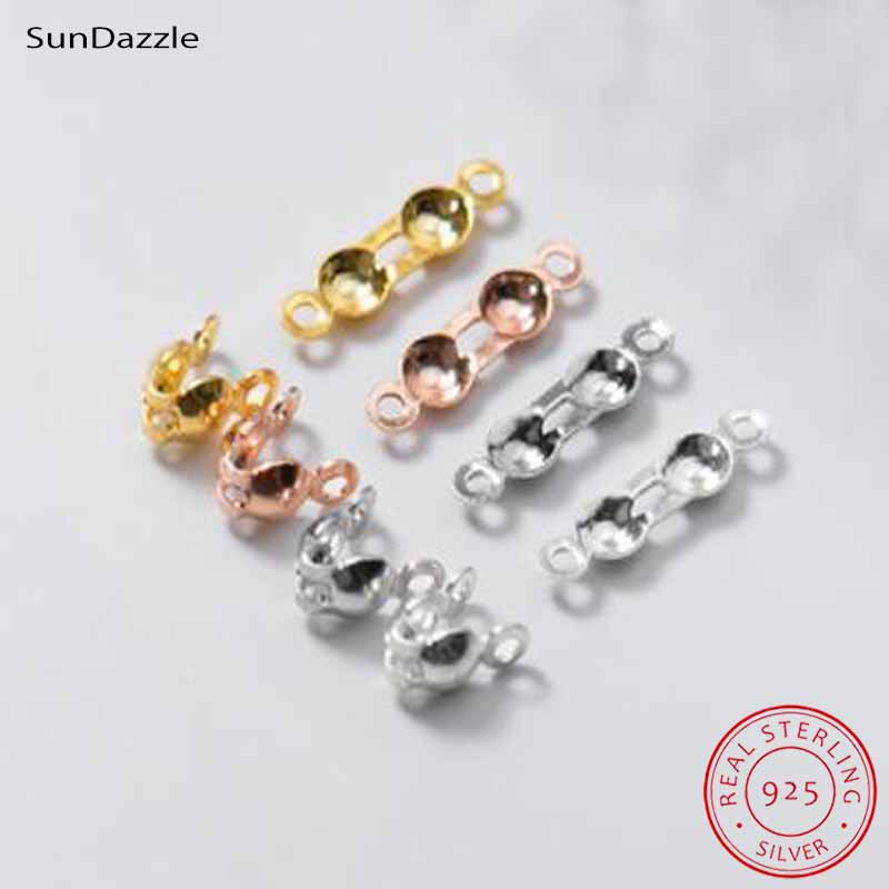 4pcs Manik-manik Penutup Perak - Jewelry Making Bead ulasan dan harga