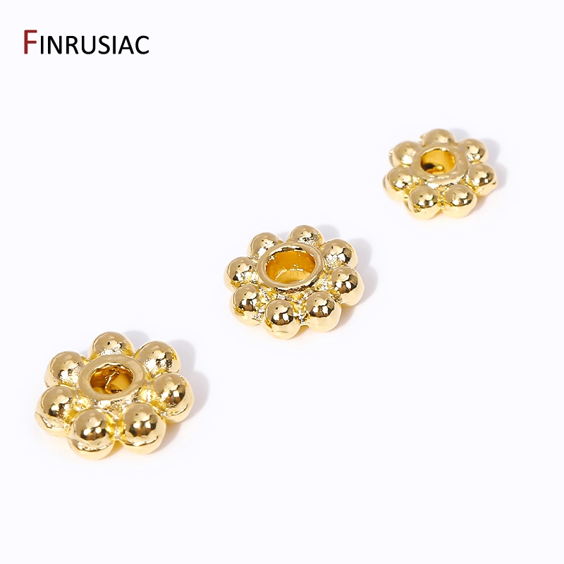 30 buah 4mm/5mm/6mm 14K asli b - Jewelry Making In Bali ulasan dan harga