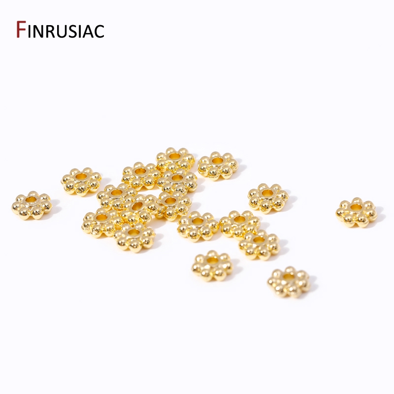 30 buah 4mm/5mm/6mm 14K asli b - Jewelry Making In Bali ulasan dan harga