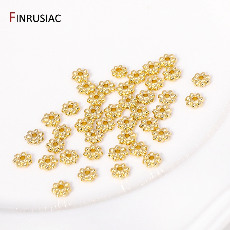 30 buah 4mm/5mm/6mm 14K asli b - Jewelry Making In Bali ulasan dan harga