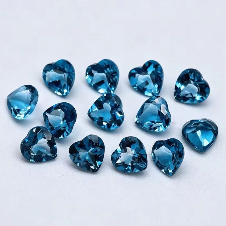 Batu Topaz London Blue Natural - Jewelry Making In London ulasan dan harga