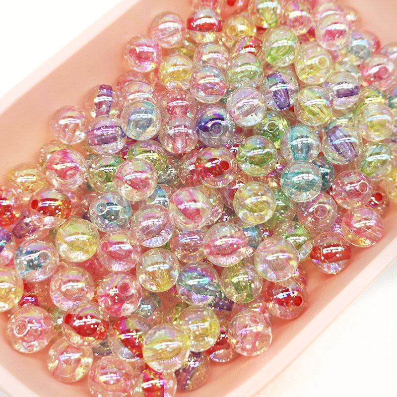 50 Buah Manik-manik Akrilik 10 - Jewelry Making 4 Year Old ulasan dan harga