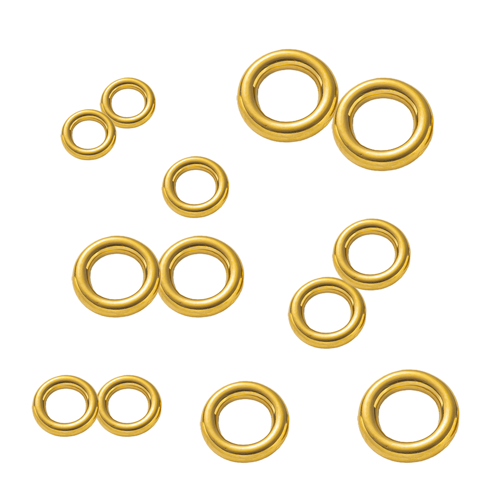 20 pcs Cincin Loncat Bulat Ter - Jewelry Making Jump Rings ulasan dan harga