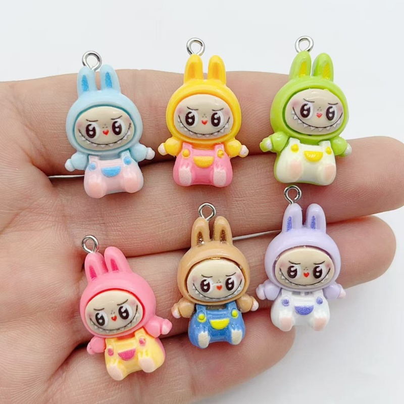 10Pcs Gantungan Resin Rumah St - Jewelry Making Resin ulasan dan harga