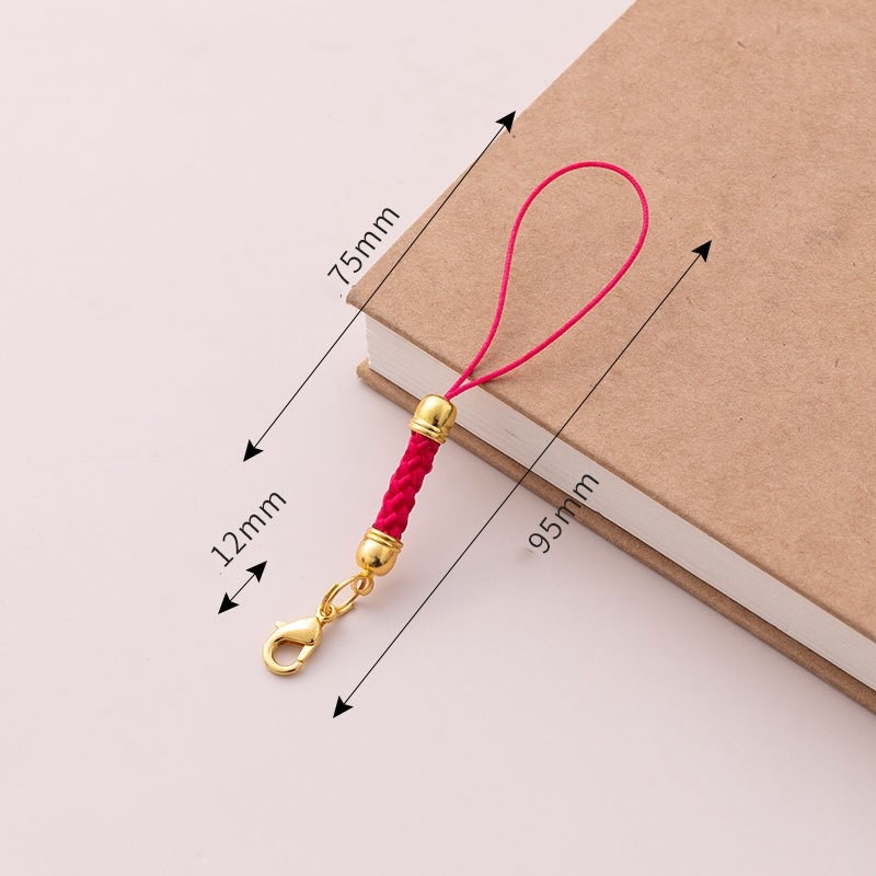 10 Buah Tali Gantungan Kunci L - Jewelry Making Basics ulasan dan harga