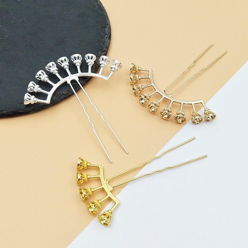 Peniti Rambut Lengkung HOT All - Jewelry Making Bead ulasan dan harga