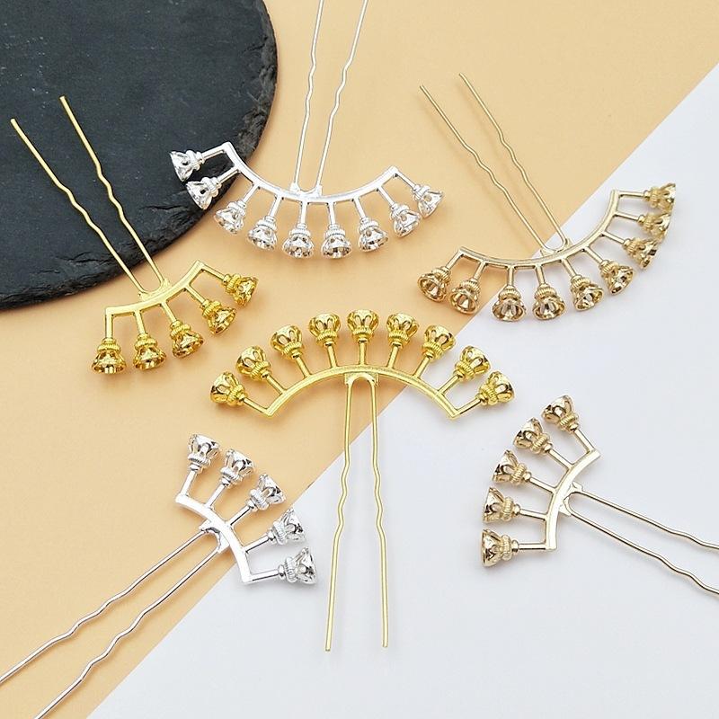 Peniti Rambut Lengkung HOT All - Jewelry Making Bead ulasan dan harga