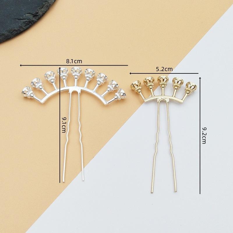Peniti Rambut Lengkung HOT All - Jewelry Making Bead ulasan dan harga