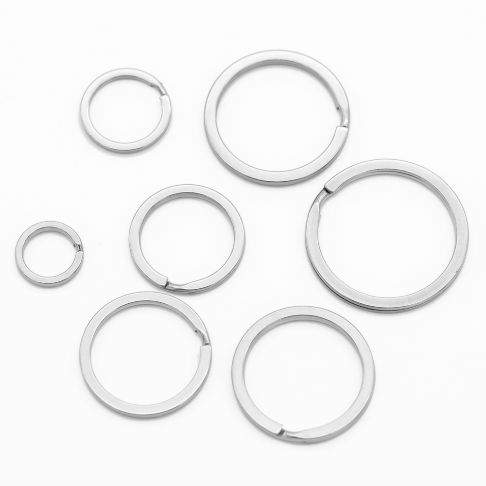 10 Buah 15 ~ 35Mm Cincin Kunci - Jewelry Making Jump Rings ulasan dan harga