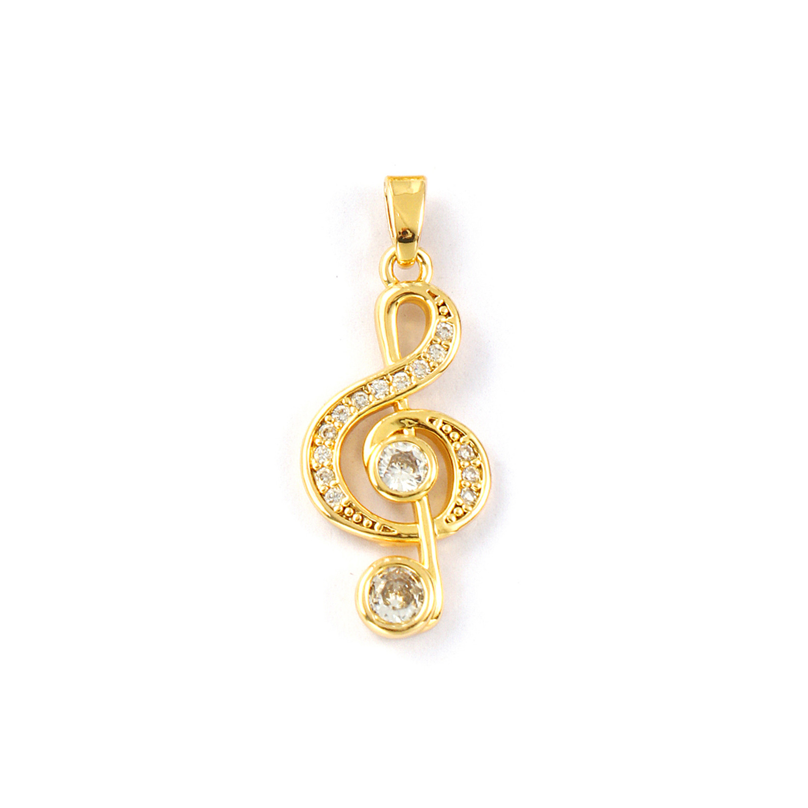 2 Buah Liontin Gitar Gaya Not  - Jewelry Making Notes ulasan dan harga