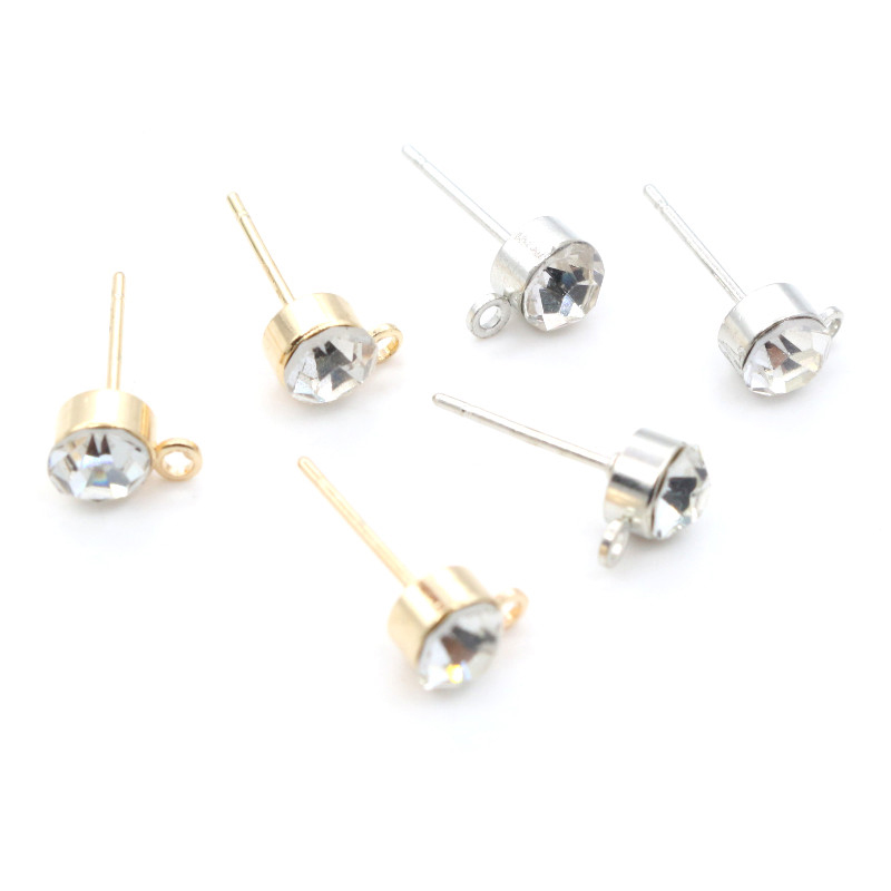 50 Buah Pin Anting Kancing den - Jewelry Making Basics ulasan dan harga