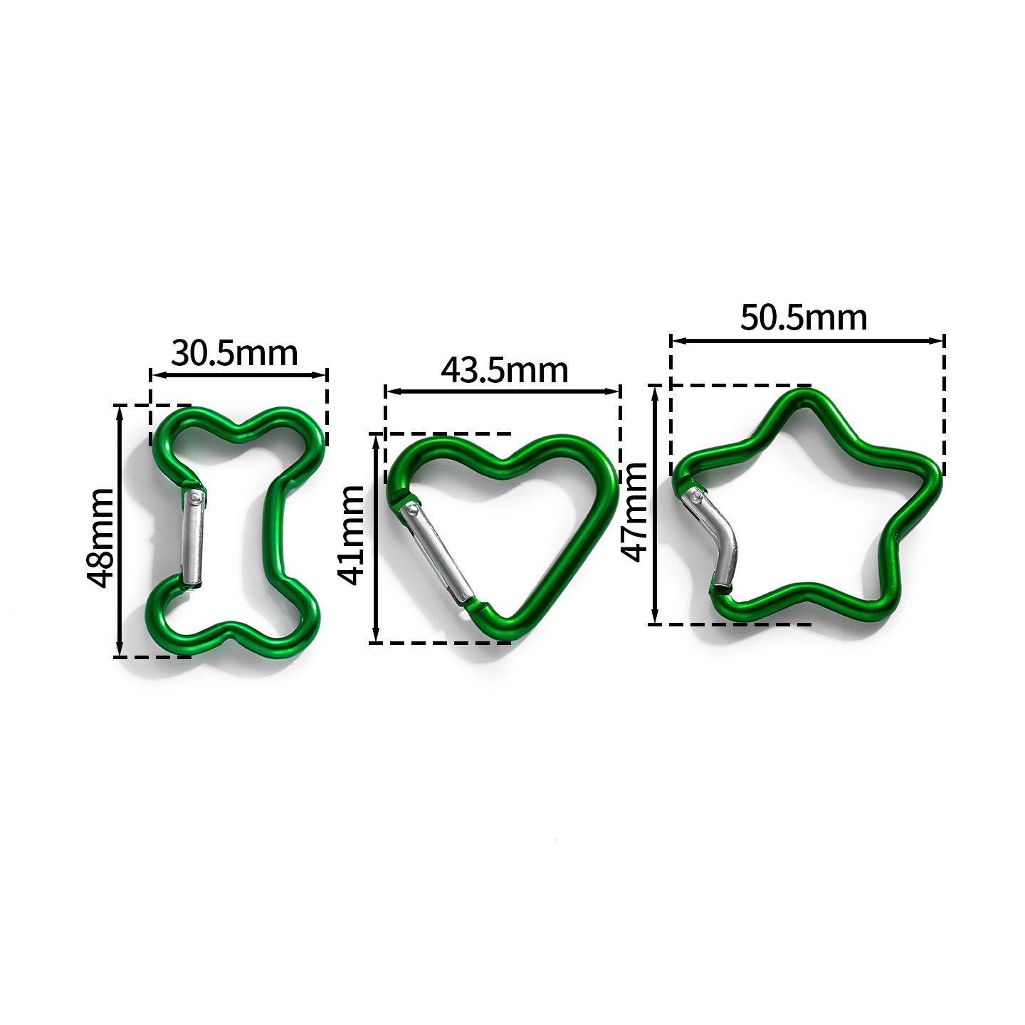 1pcs/Lot Klip Karabiner Mini A - Jewelry Making Tutorial ulasan dan harga